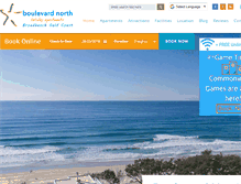 Tablet Screenshot of boulevardnorth.com.au